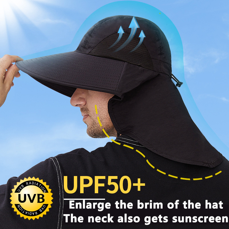 Bucket Hat Cotton - Outdoor Sports Jungle Hiking Hat Fishing