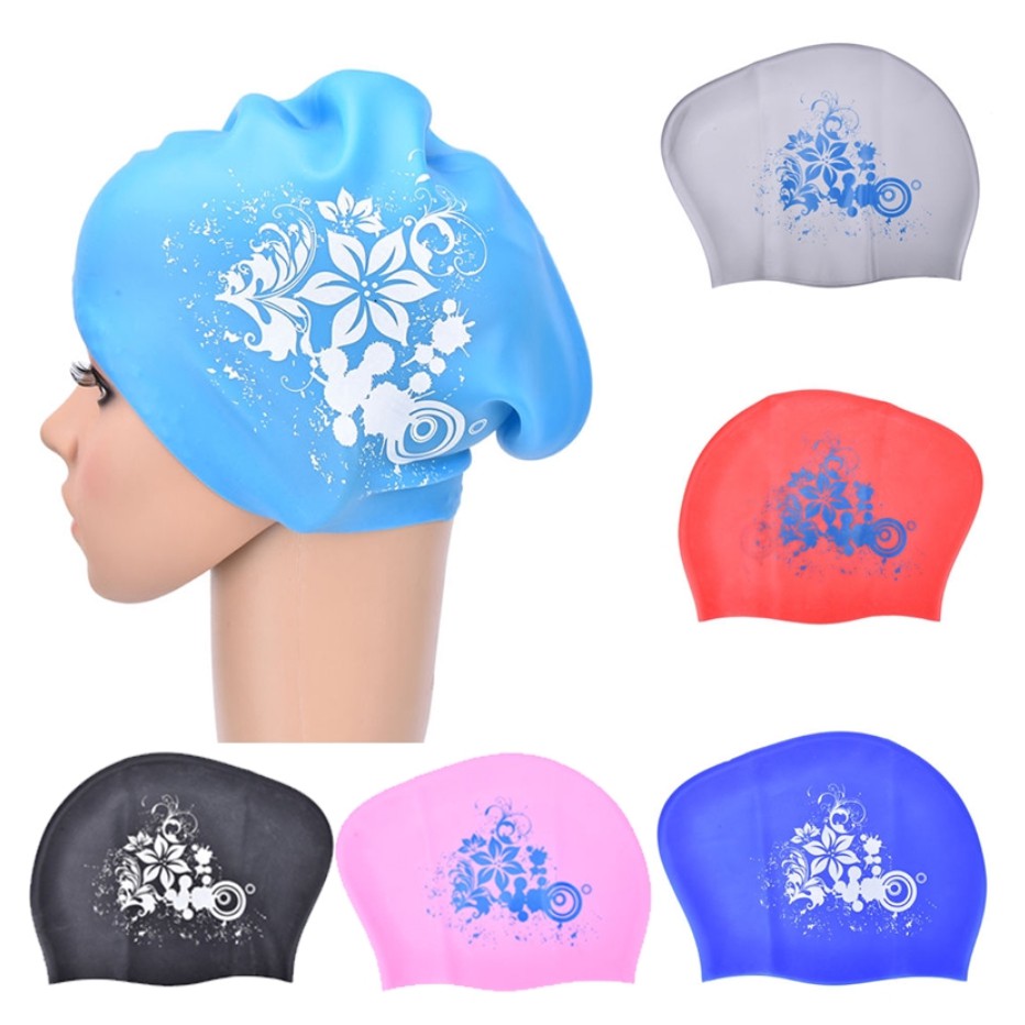 Swim Hat Silicone - Mũ Bơi Silicone Dành Cho Tóc