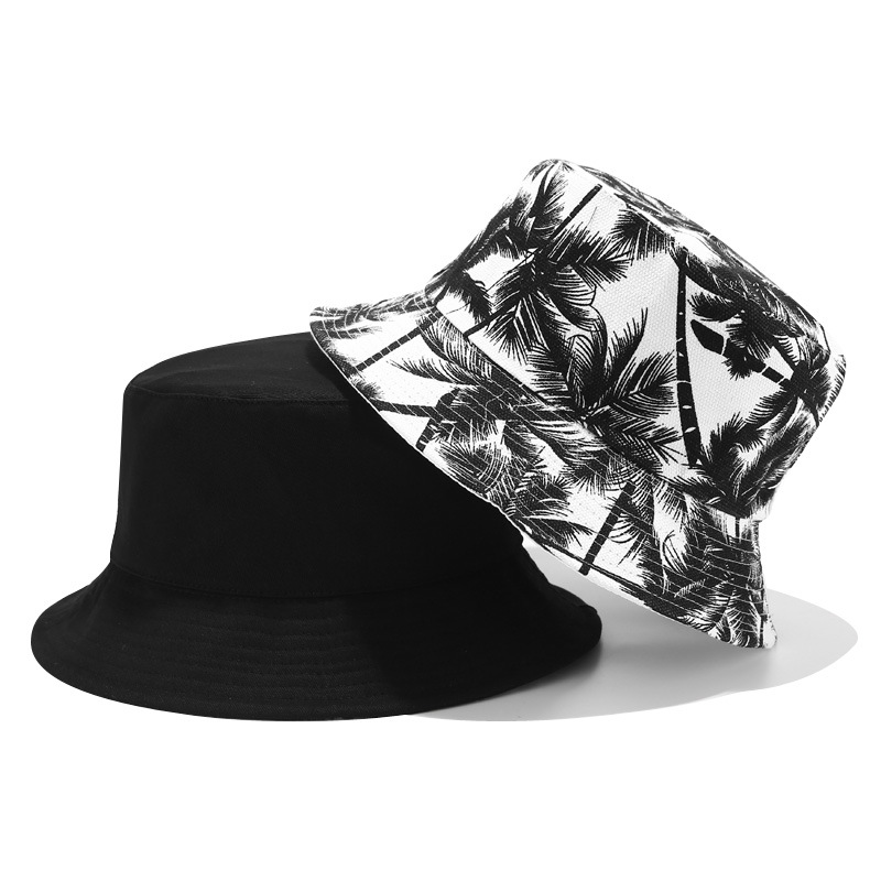 Snapback Hat Flat - Unisex nhiệt đới dừa cây in