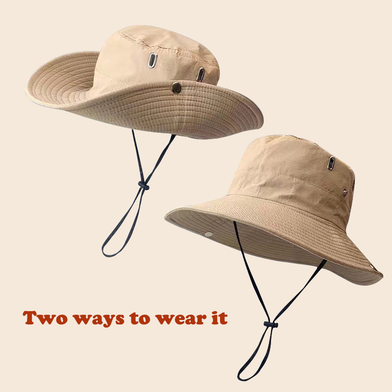 Sun Hat Wide Brim - Unisex Sun Hat for Outdoor Fishing