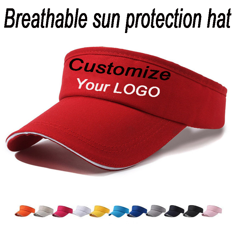Custom Logo Empty Top Sun Viso - đánh giá và giá Visor Sun Hat