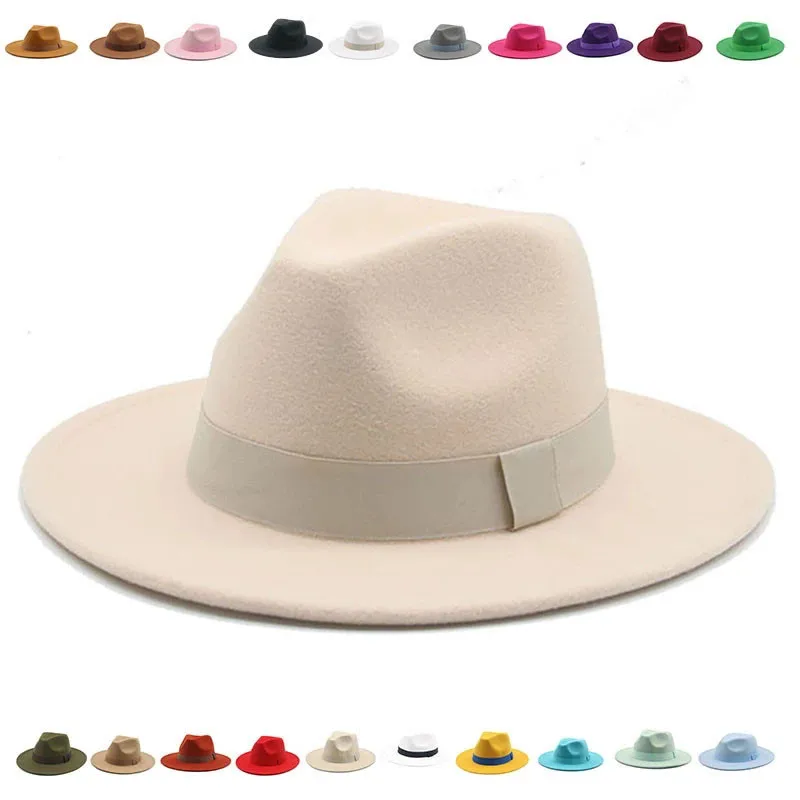 Nón Fedora Nữ Mùa Đông Mũ Nam  - đánh giá và giá Fedora Hat Wool