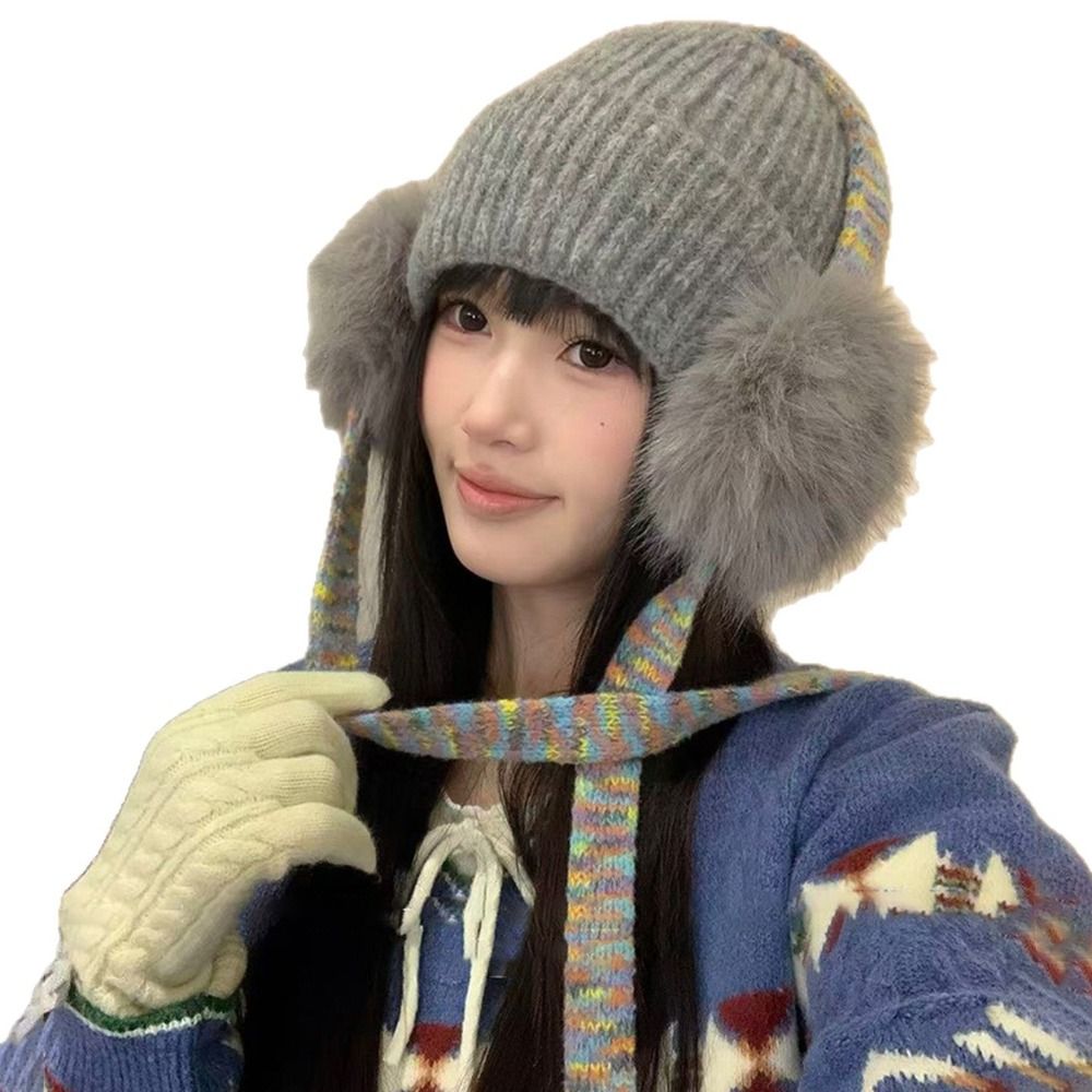 Daily Knit Ear Flap Beanie Fle - đánh giá và giá Beanie Cuffed Knit