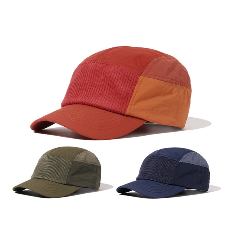 5 Panel Street Style Workwear  - đánh giá và giá Corduroy Cap 5 Panel