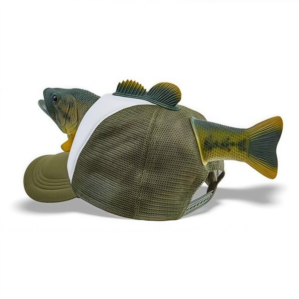 Funny 3D Fish Animal Trucker H - đánh giá và giá Trucker Cap Mesh
