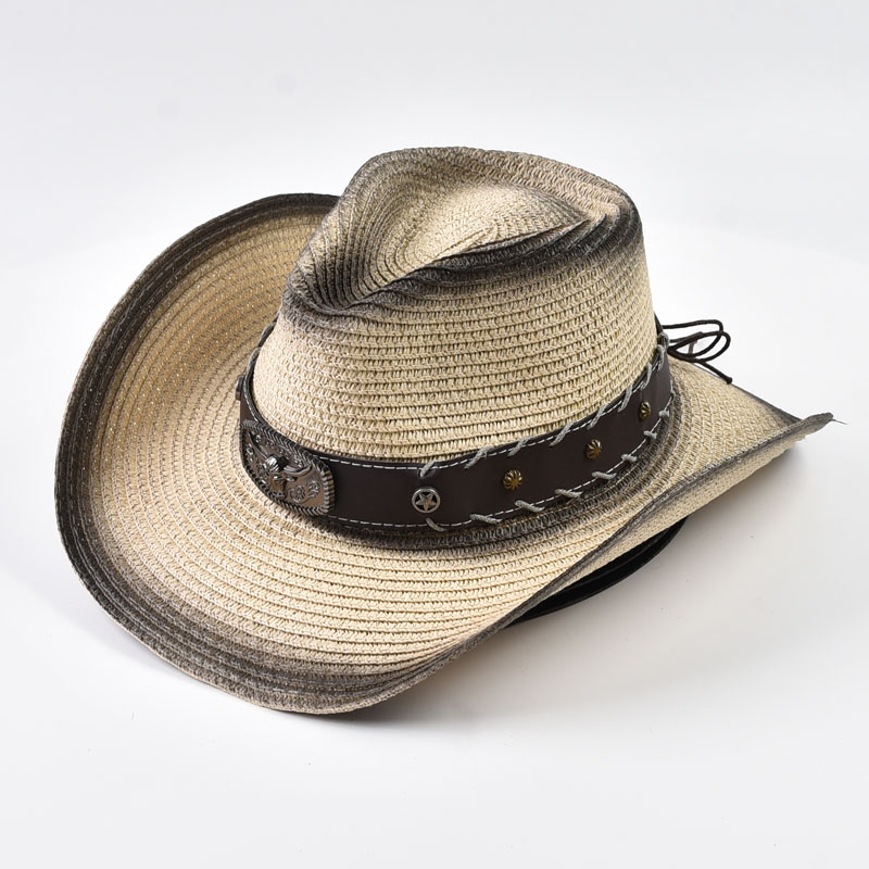 Summer Western Cowboy Straw Ha - đánh giá và giá Cowboy Hat Straw