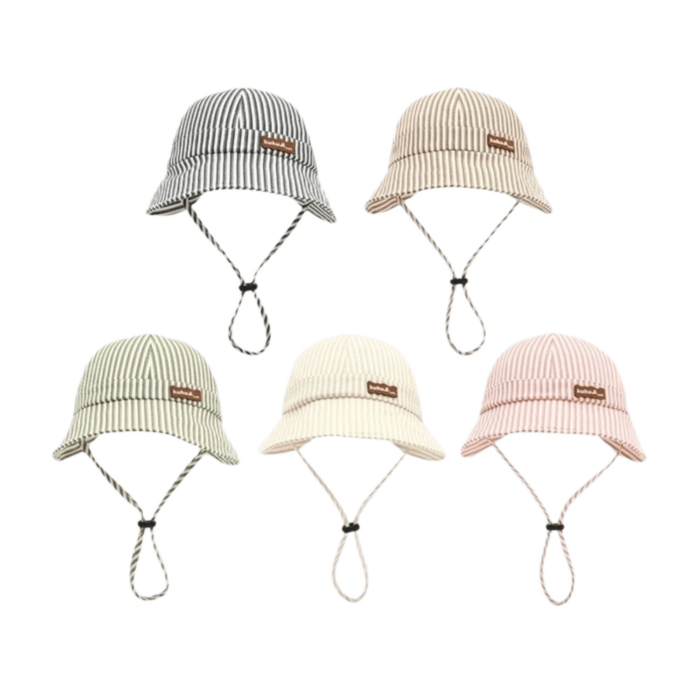 New Striped Baby Bucket Hat Ad - đánh giá và giá Sun Hat Wide Brim