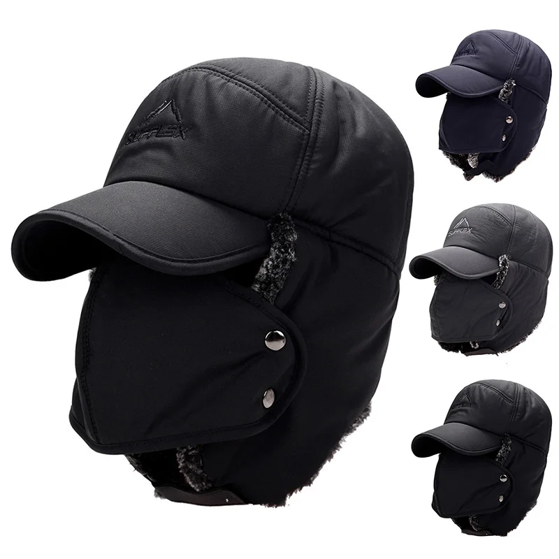 Winter Fur Warm Windproof Hat  - đánh giá và giá Trapper Hat Ear Flap