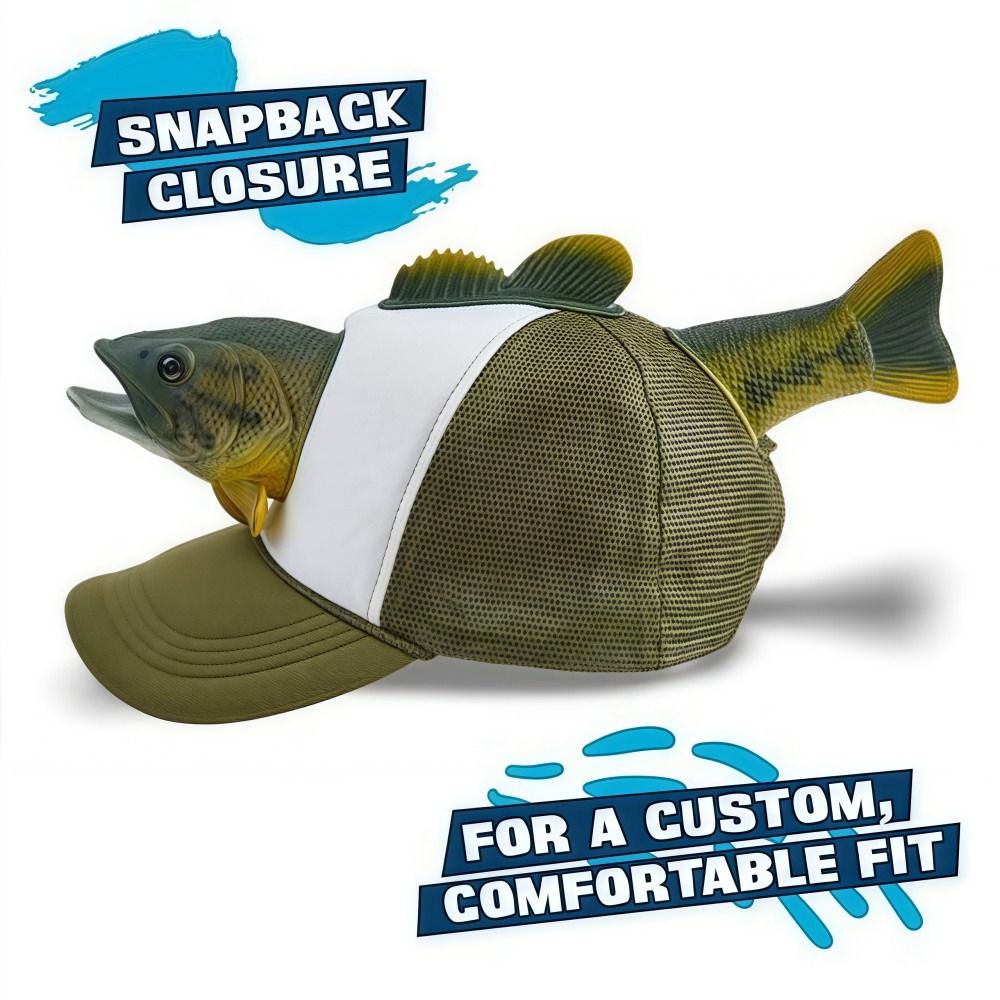 Funny 3D Fish Animal Trucker H - đánh giá và giá Trucker Cap Mesh