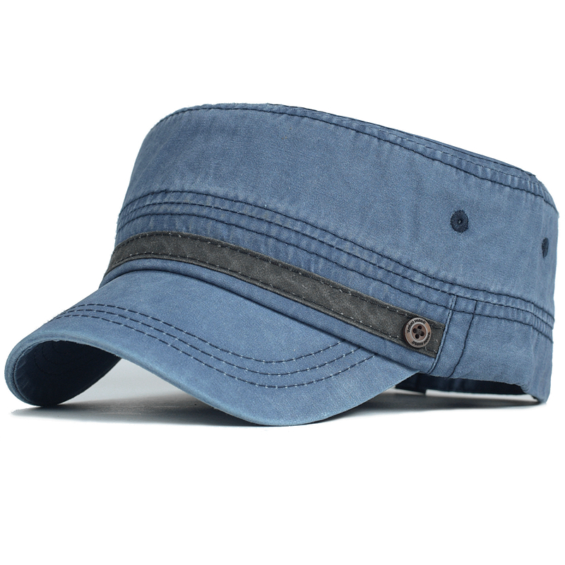 Rửa Sạch Cotton Mũ Quân Đội Na - đánh giá và giá Snapback Hat Flat