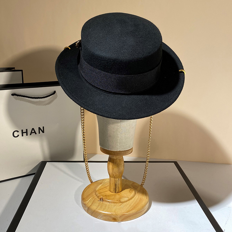 USPOP Mới Mùa Đông Nón Nữ Kim  - đánh giá và giá Fedora Hat Wool