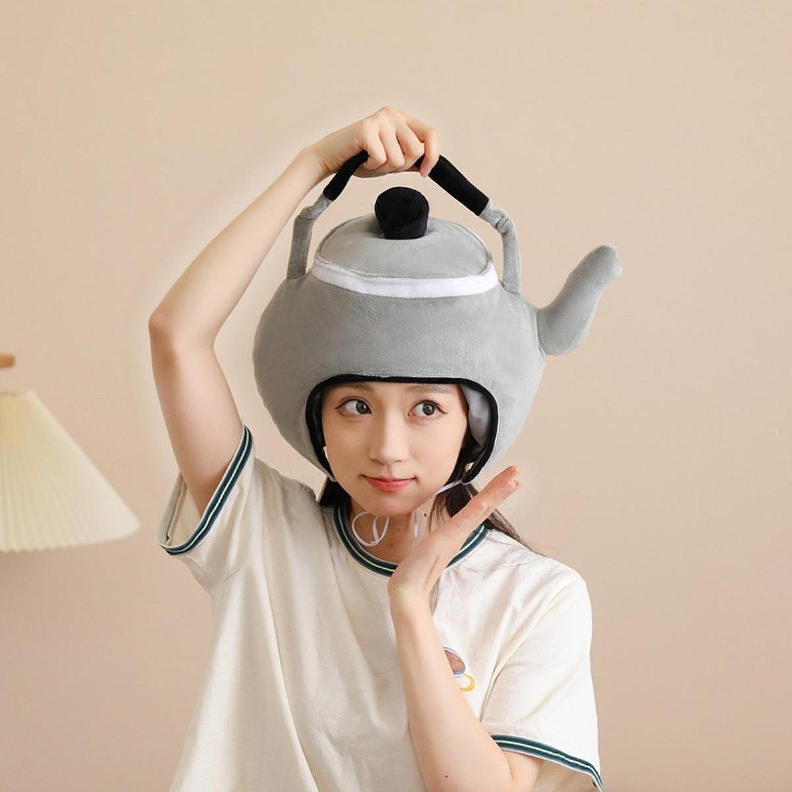 Kettle Headgear Hat Cosplay Ad - đánh giá và giá Snapback Hat Flat