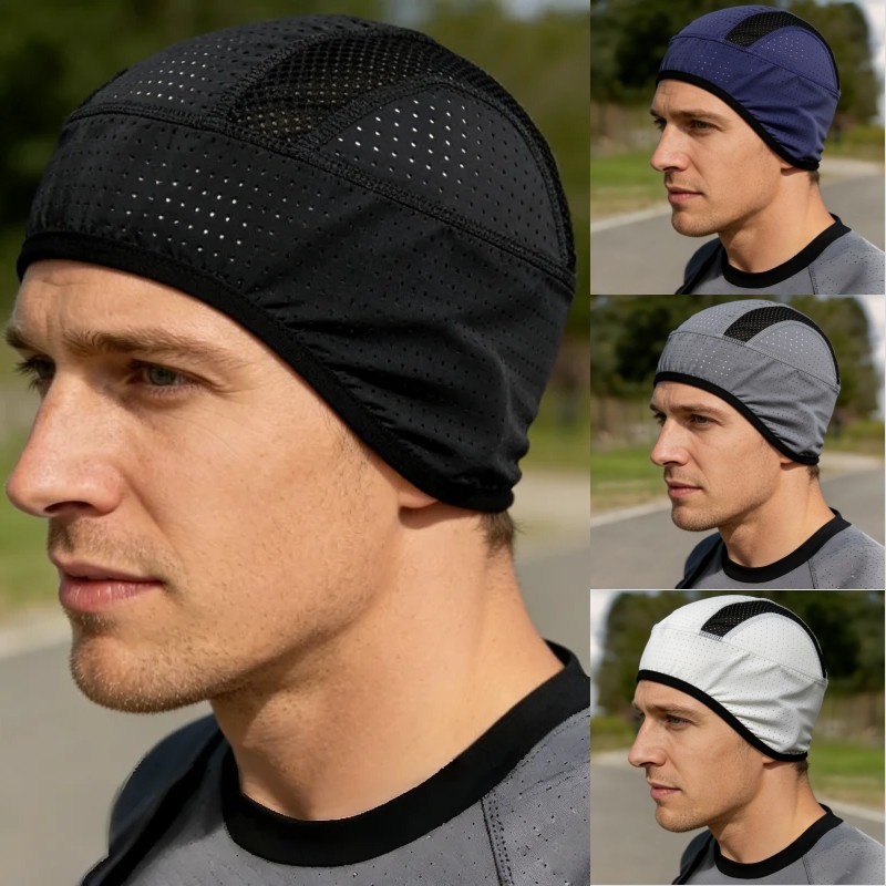 Summer Breathable Mesh Quick D - đánh giá và giá Skull Cap Helmet Liner