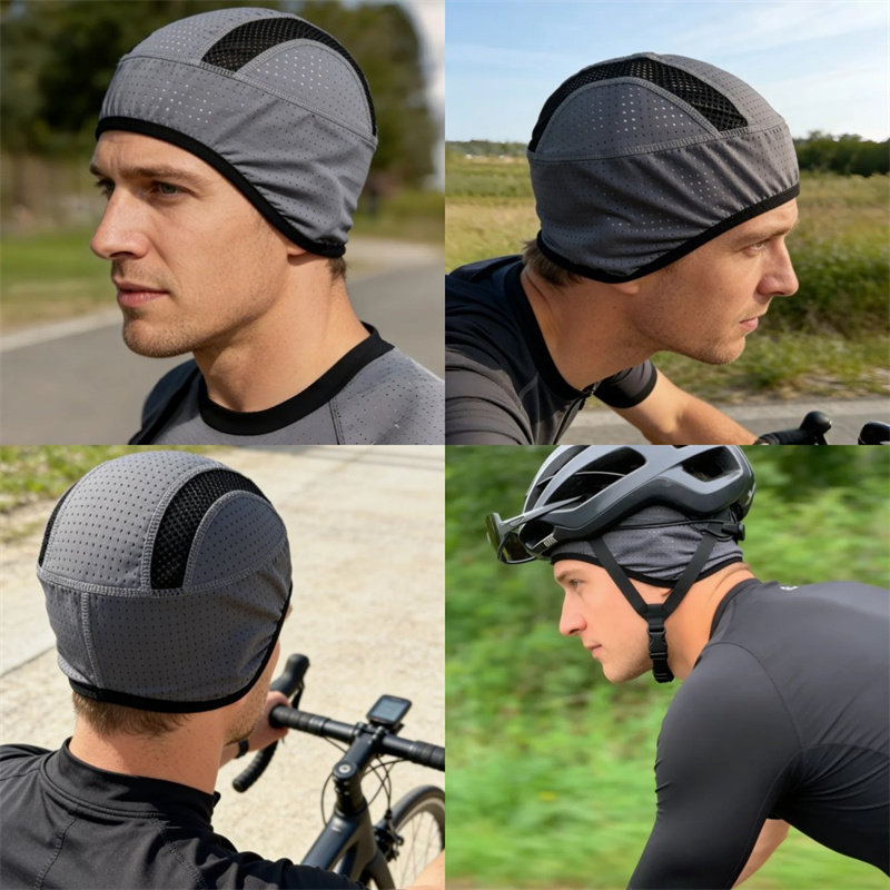 Summer Breathable Mesh Quick D - đánh giá và giá Skull Cap Helmet Liner
