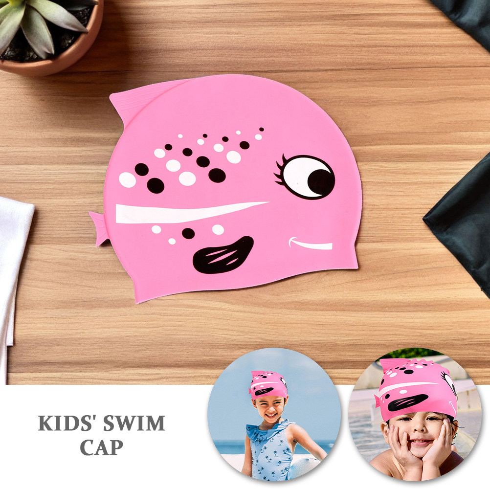 2Pcs Childrens Silicone Swim C - đánh giá và giá Swim Hat Silicone