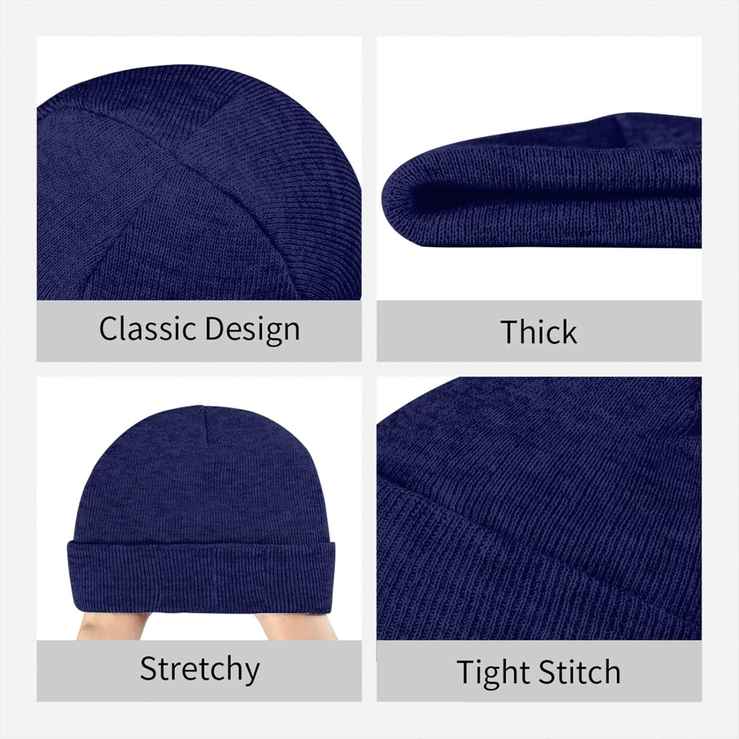 There is Always Something to B - đánh giá và giá Beanie Cuffed Knit