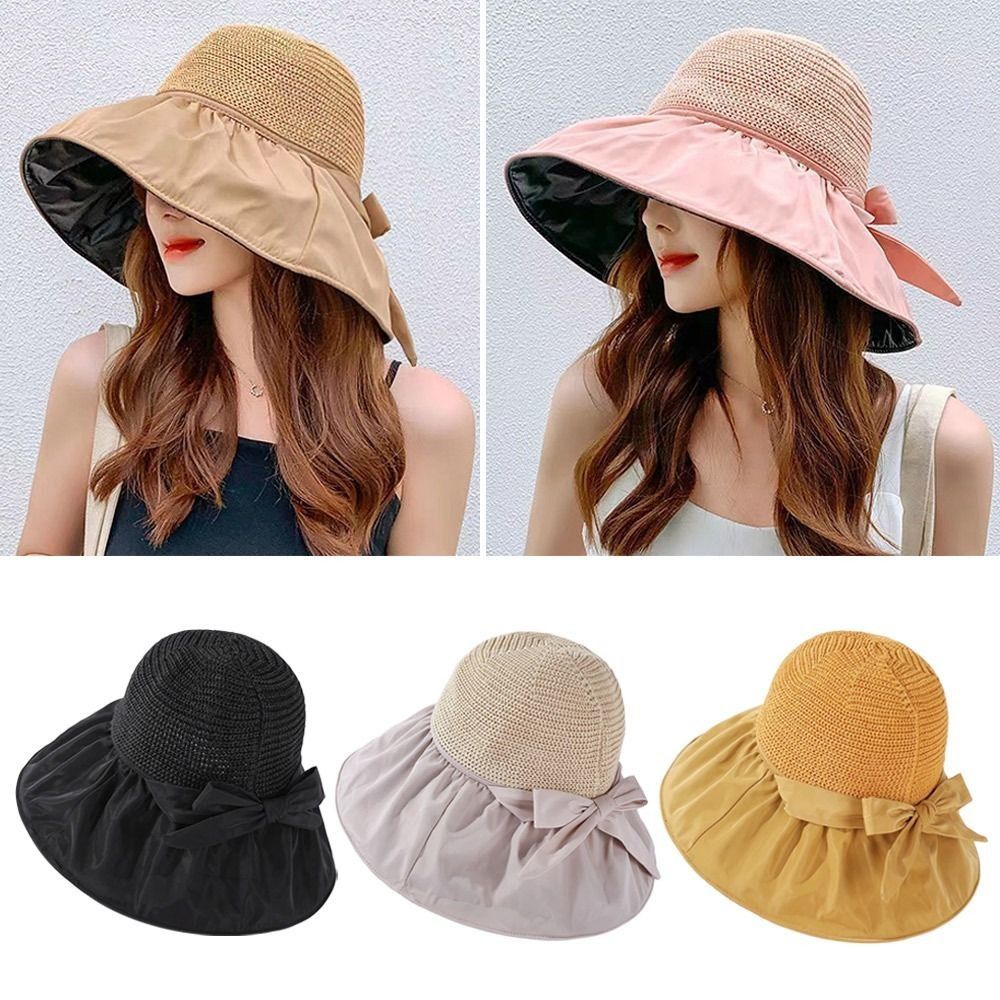 Summer UV Protection Bucket Ha - đánh giá và giá Sun Hat Wide Brim