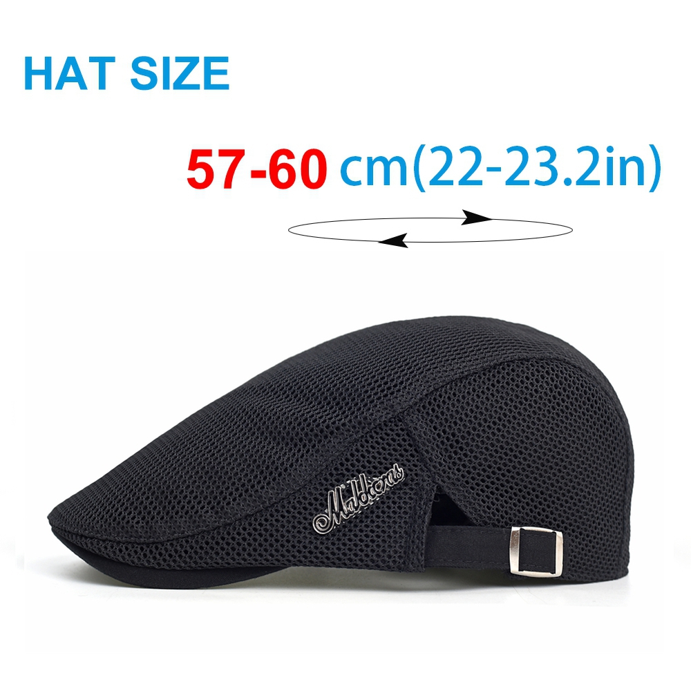 Spring Summer Breathable Mesh  - đánh giá và giá Newsboy Cap Ivy