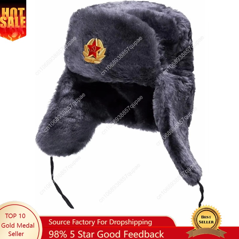 BELEON Ushanka Russian Fur Hat - đánh giá và giá Winter Trapper Hat