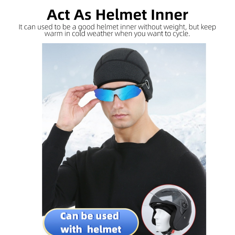 Winter Cycling Warm Cap MTB He - đánh giá và giá Skull Cap Helmet Liner