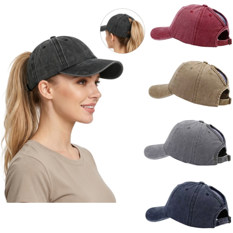 Washed Cotton Adjustable Ponyt - đánh giá và giá Golf Cap Dad