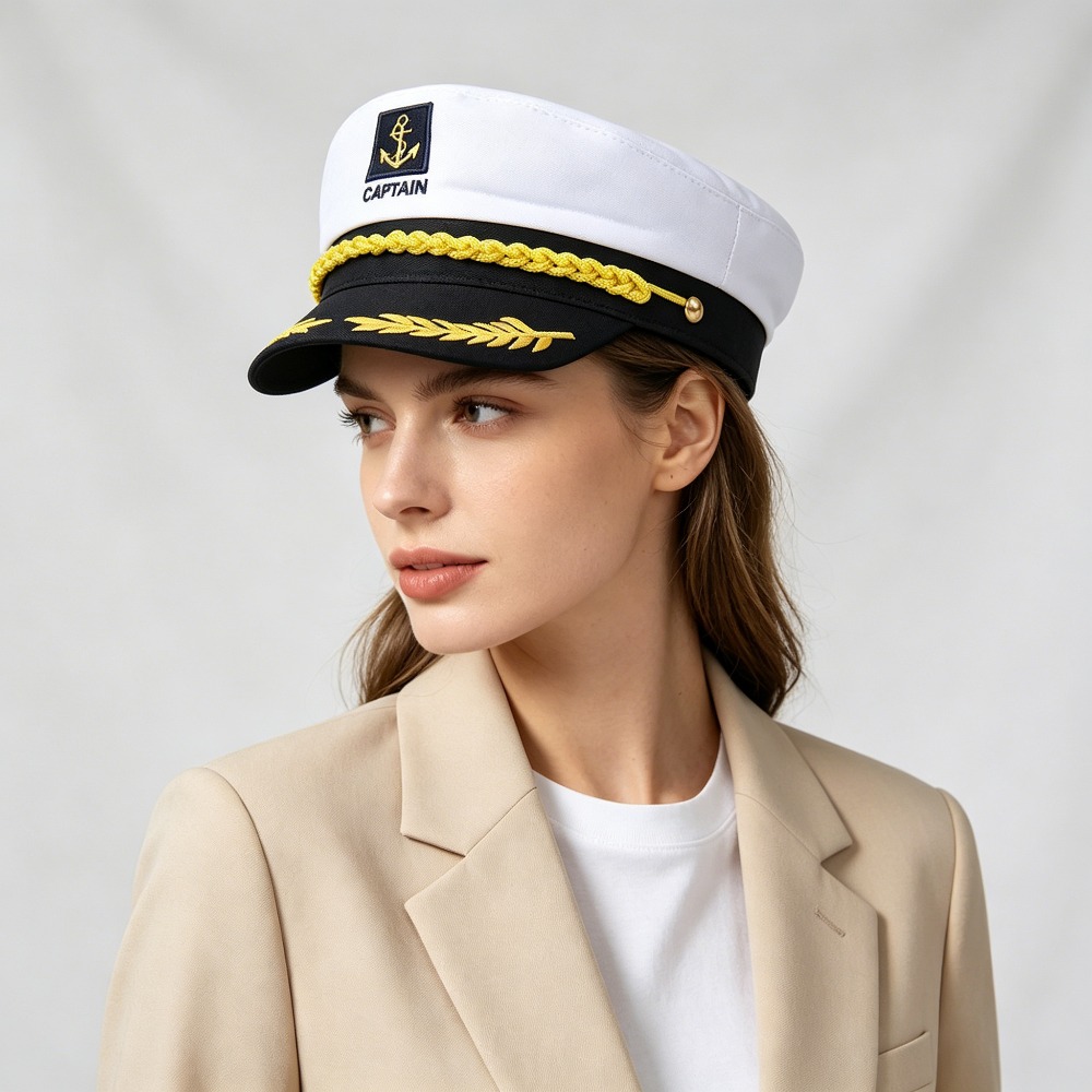 Solid White Ocean Vessel Print - đánh giá và giá Snapback Hat Flat