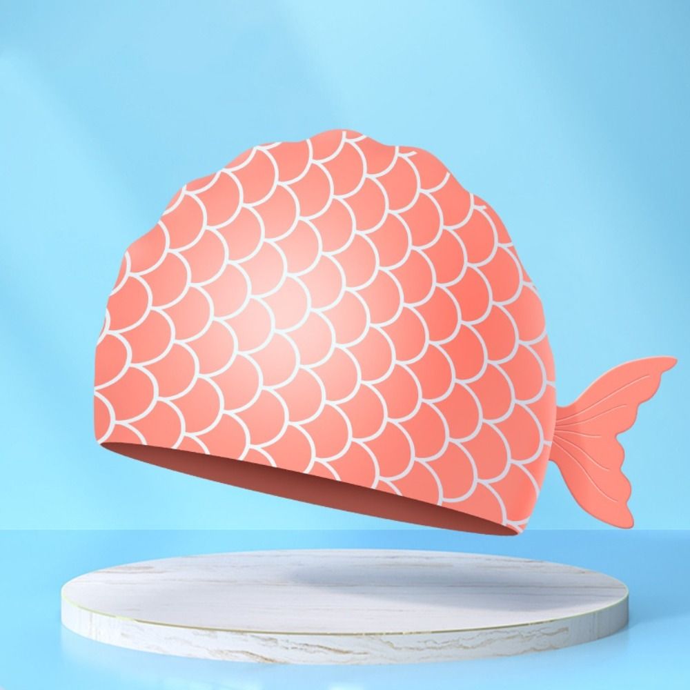 Cute Fish Children Swim Cap Ca - đánh giá và giá Swim Hat Silicone