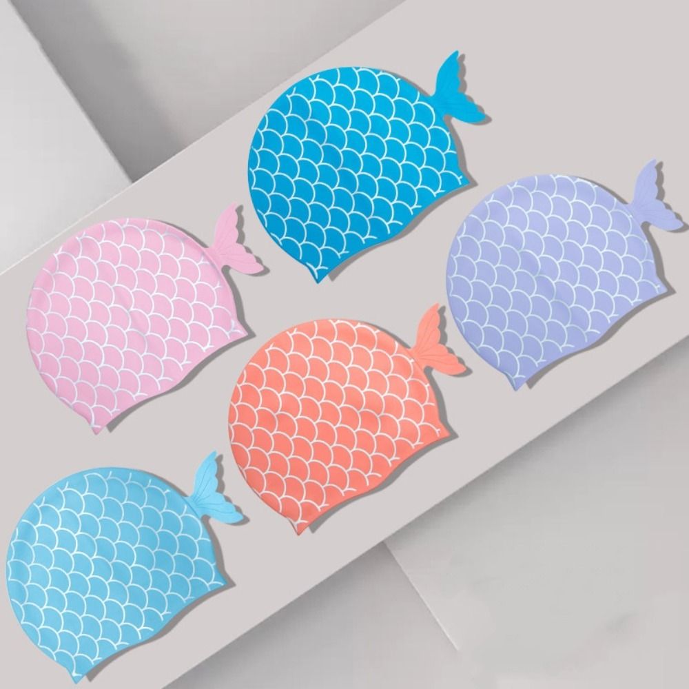 Cute Fish Children Swim Cap Ca - đánh giá và giá Swim Hat Silicone