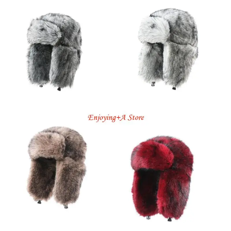 PXPB Thickened Plush Winter Tr - đánh giá và giá Trapper Hat Ear Flap