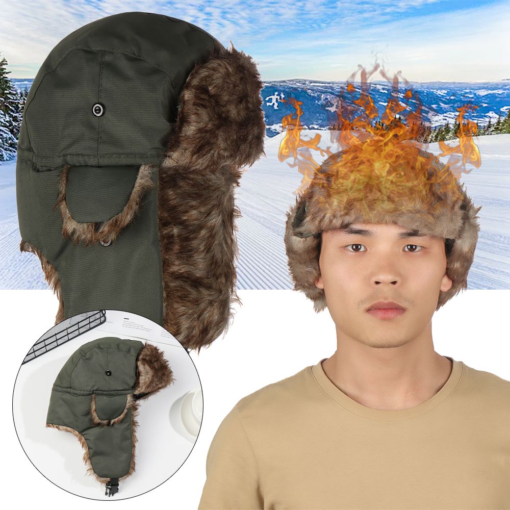 Warm Earflap Trapper Ski Hat W - đánh giá và giá Trapper Hat Ear Flap