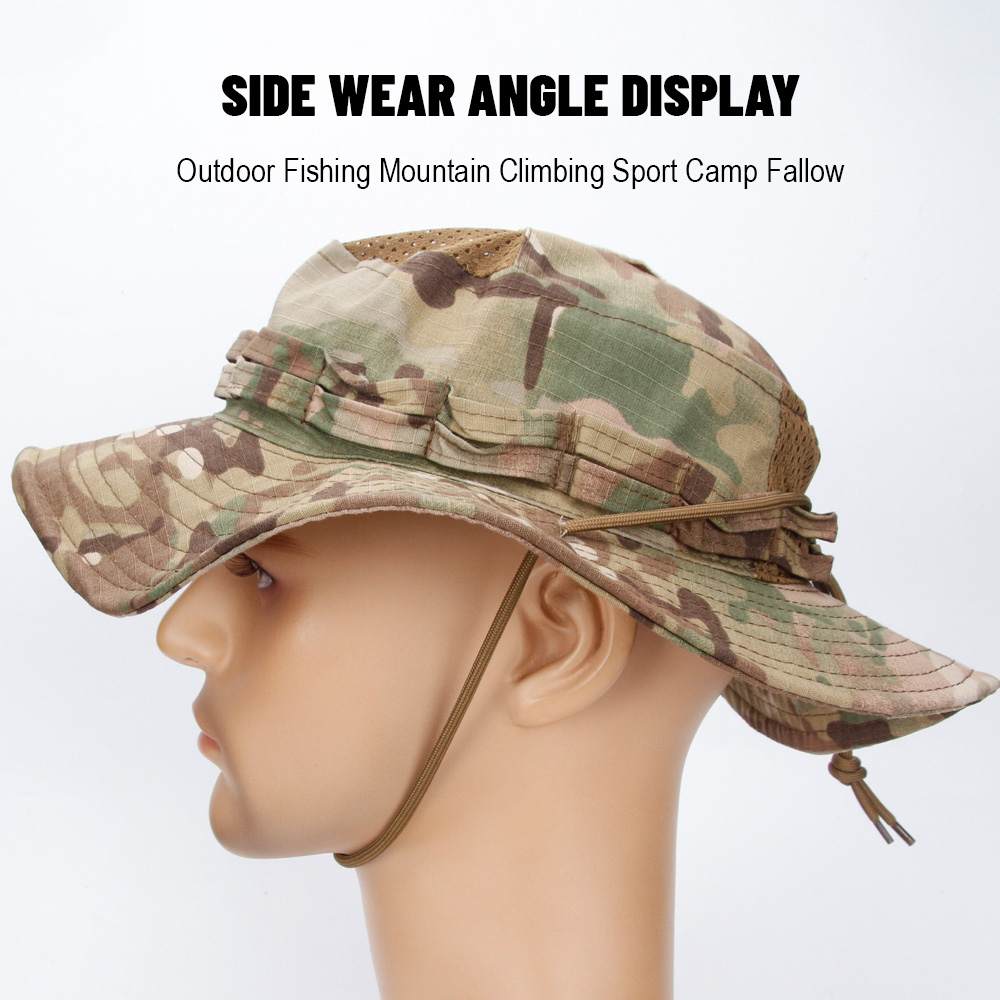 Tactical Camo Boonie Hat UPF 5 - đánh giá và giá Boonie Hat Tactical