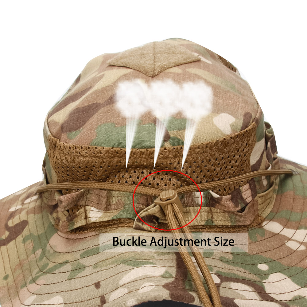 Tactical Camo Boonie Hat UPF 5 - đánh giá và giá Boonie Hat Tactical
