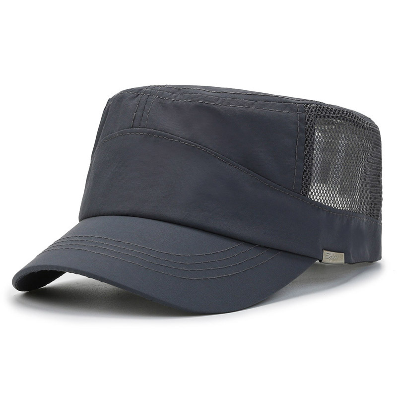 Summer Mesh Flat Top Hat for M - đánh giá và giá Snapback Hat Flat