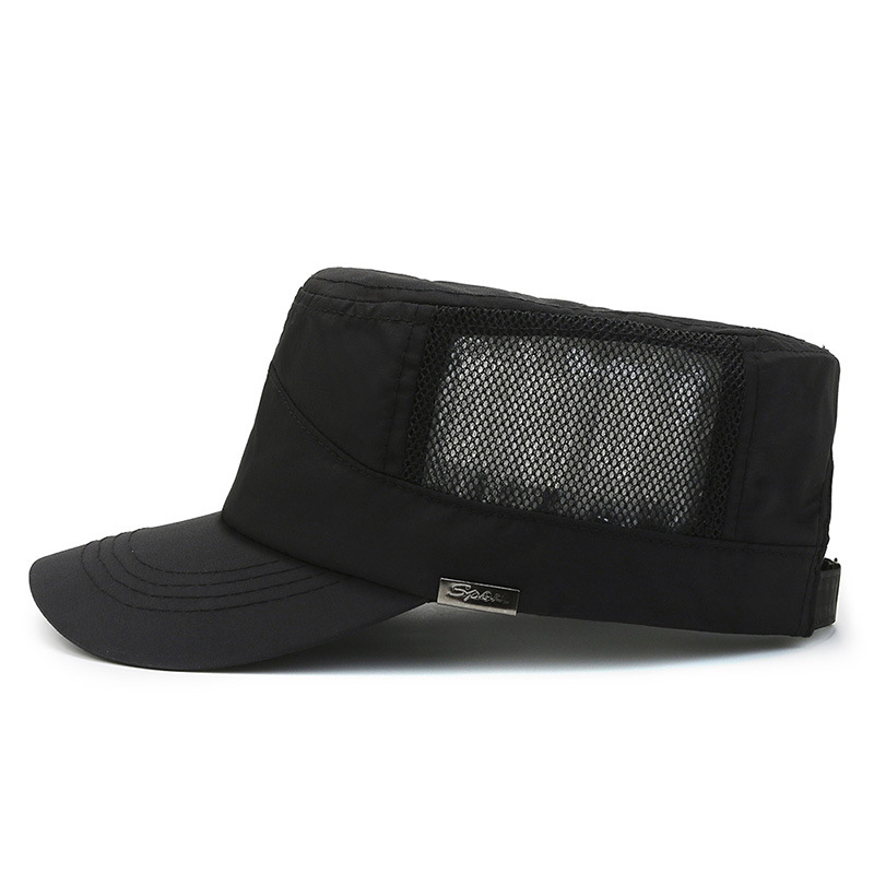 Summer Mesh Flat Top Hat for M - đánh giá và giá Snapback Hat Flat