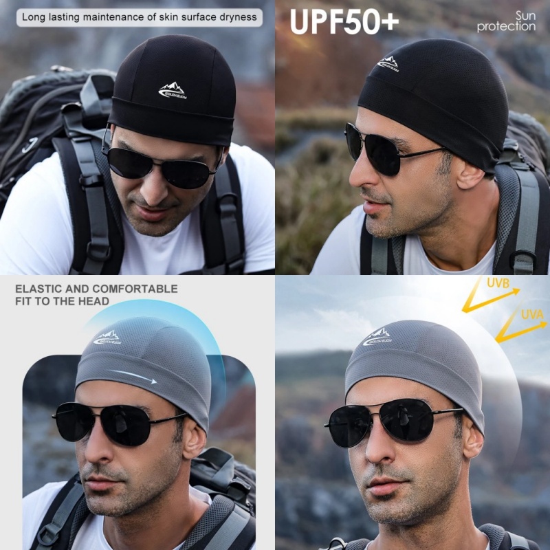 Summer Ice Silk Quick Dry Brea - đánh giá và giá Skull Cap Helmet Liner