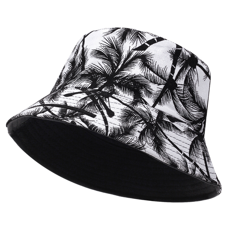 Unisex nhiệt đới dừa cây in cá - đánh giá và giá Snapback Hat Flat