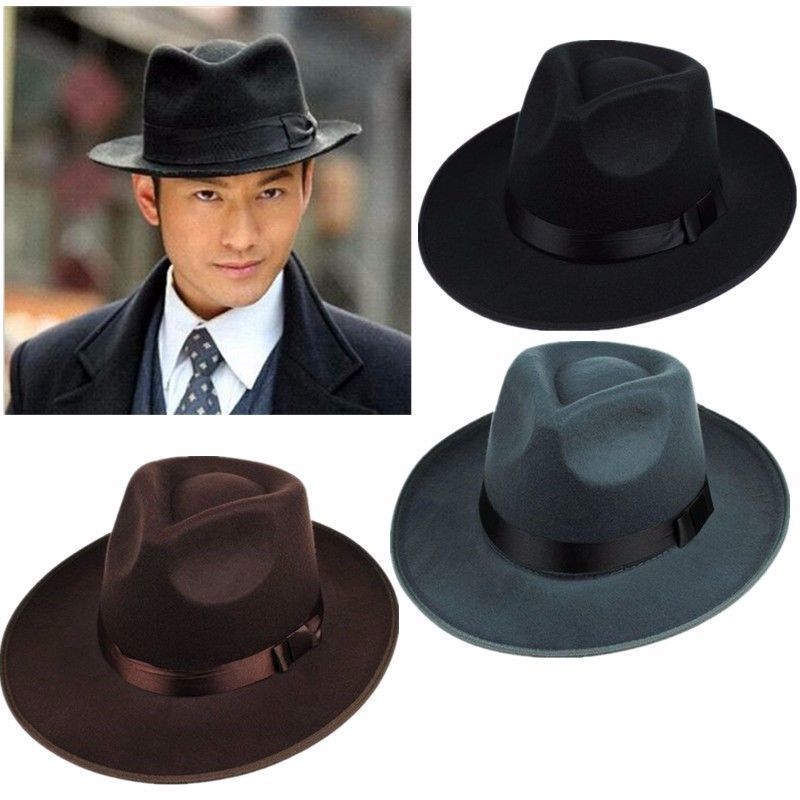 Mới Nhất Xuất Hiện Unisex Trưở - đánh giá và giá Fedora Hat Wool
