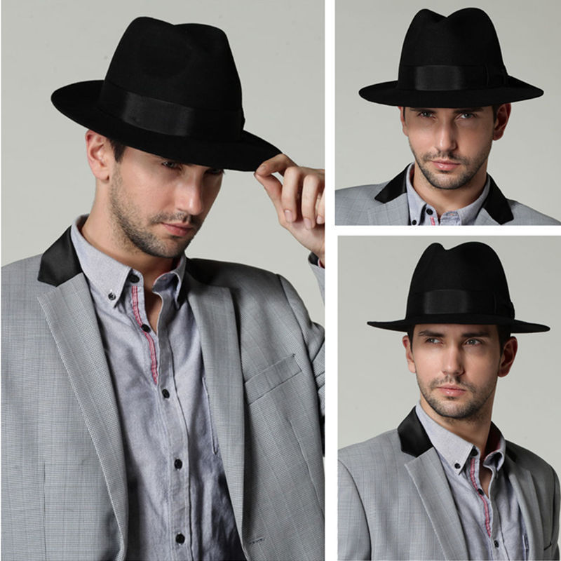 Mới Nhất Xuất Hiện Unisex Trưở - đánh giá và giá Fedora Hat Wool