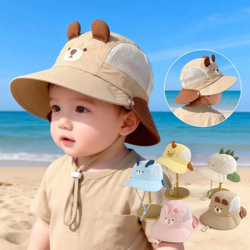 Cute Cartoon Baby Fisherman Ha - đánh giá và giá Bucket Hat Cotton