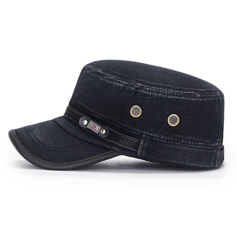 Breathable Flat Adjustable Cap - đánh giá và giá Snapback Hat Flat