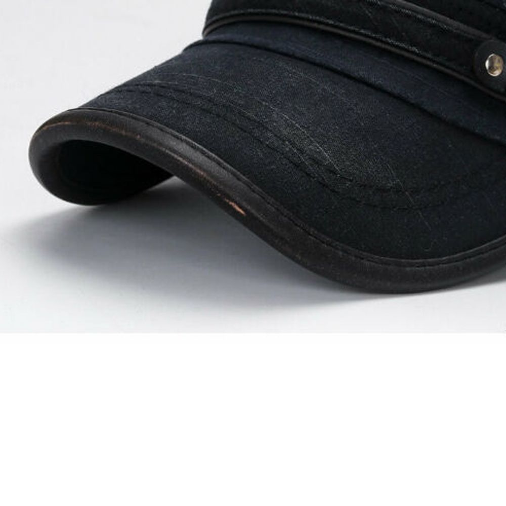 Breathable Flat Adjustable Cap - đánh giá và giá Snapback Hat Flat