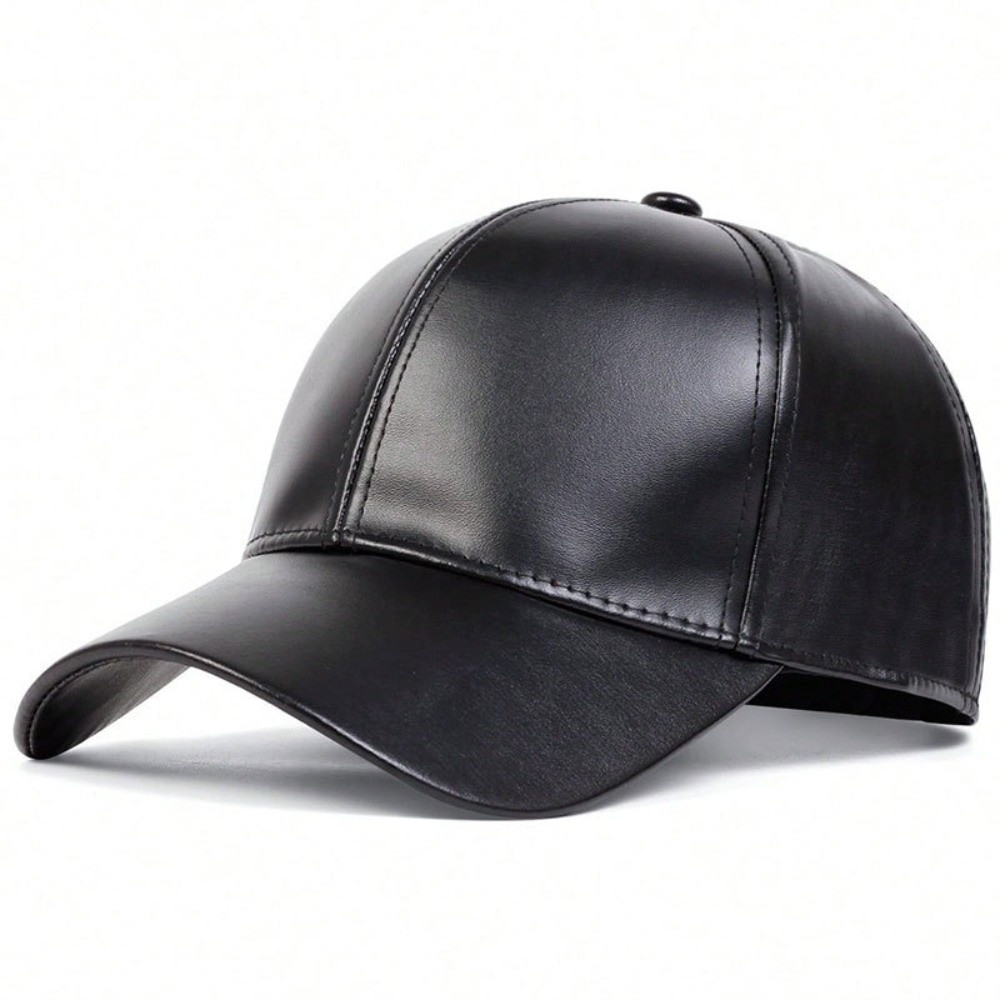 Fashion PU Solid Baseball Cap  - đánh giá và giá Baseball Cap Structured