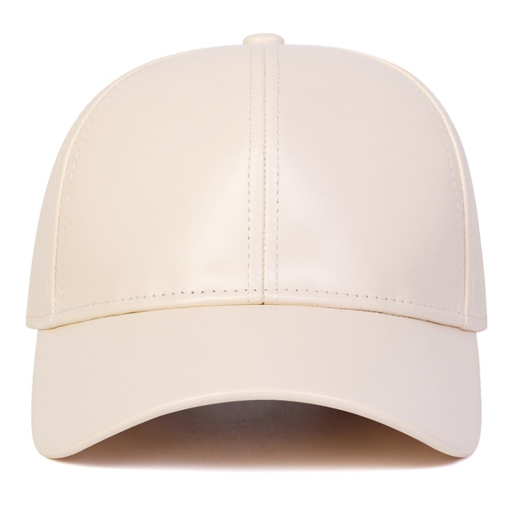 Fashion PU Solid Baseball Cap  - đánh giá và giá Baseball Cap Structured