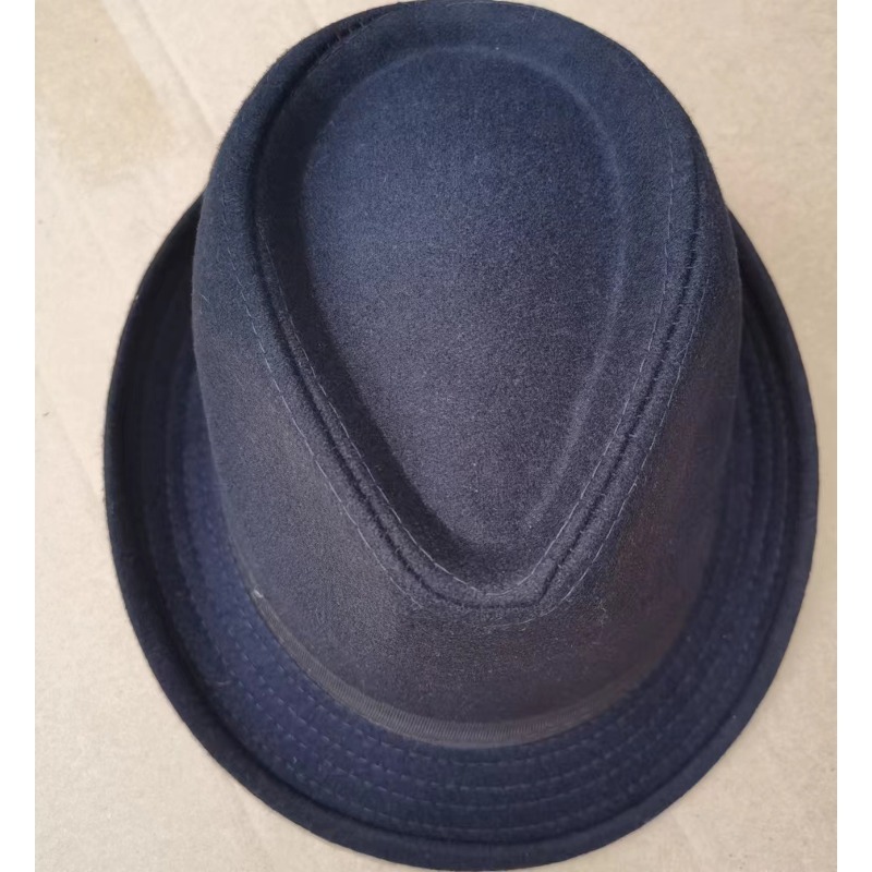 Men Autumn Winter Wool Fedora  - đánh giá và giá Fedora Hat Wool