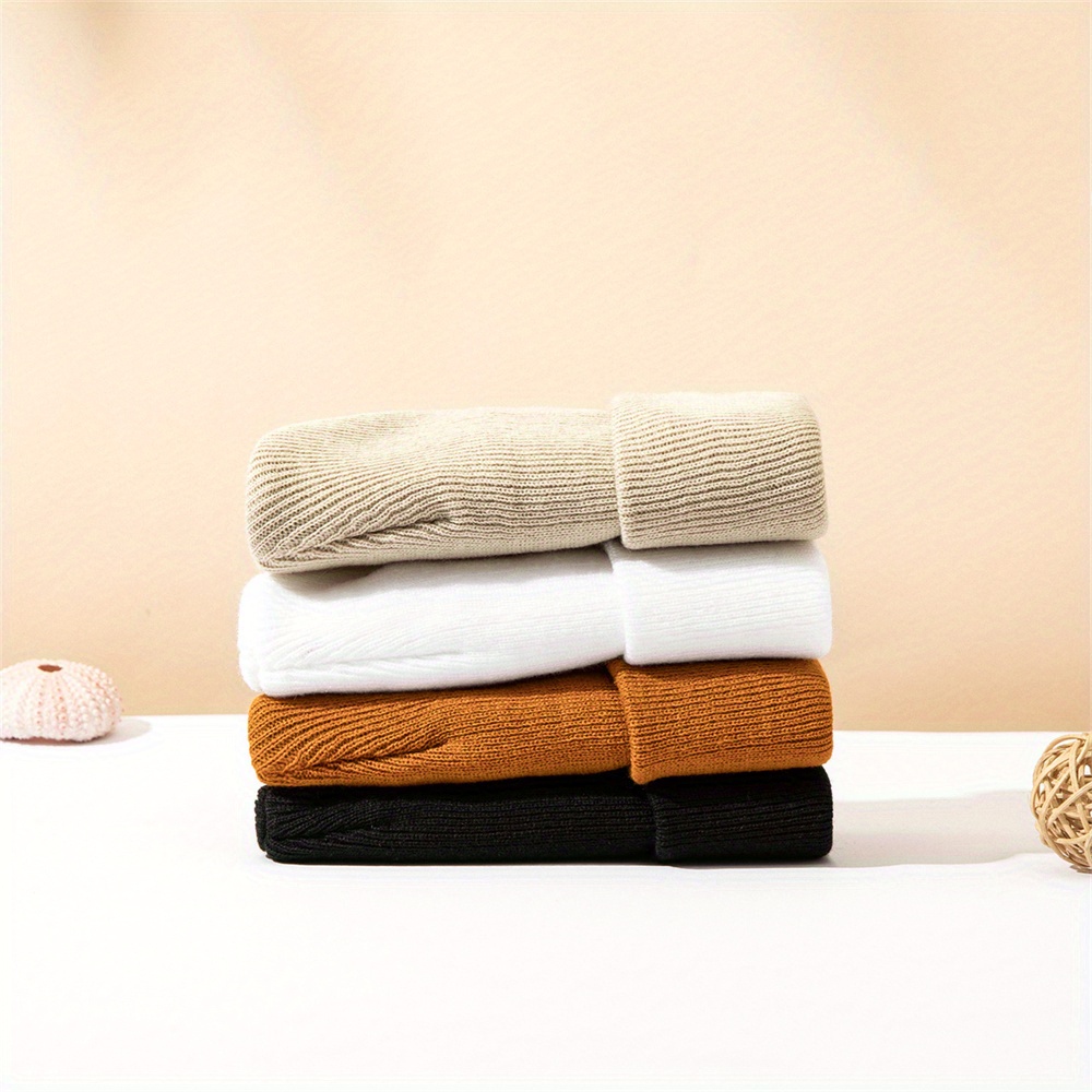 4pcs Baby Hat Knit Cuffed Bean - đánh giá và giá Beanie Cuffed Knit
