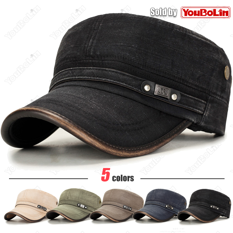 Leather Brim Washed Distressed - đánh giá và giá Dad Hat Cotton