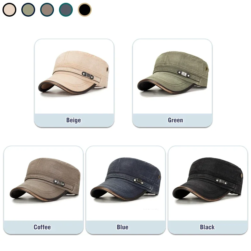 Leather Brim Washed Distressed - đánh giá và giá Dad Hat Cotton